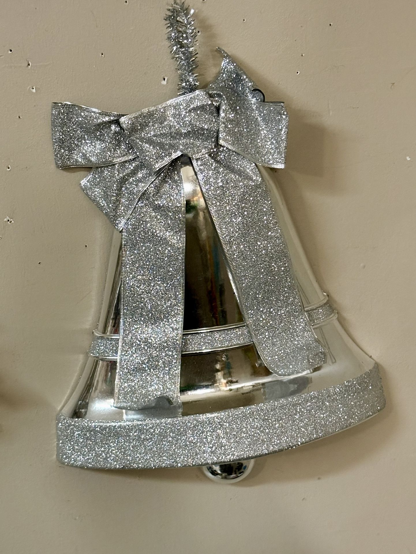 Sparkly Silver Bell