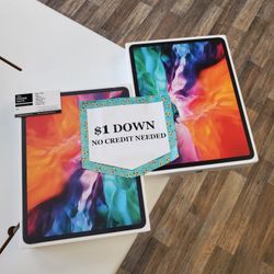 New Apple IPad Pro 12.9 4th Gen LTE 128GB Tablet - 90 DAY WARRANTY - $1 DOWN - NO CREDIT NEEDED 