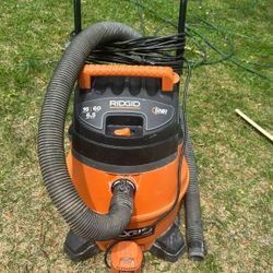 ridgid wet/dry vac