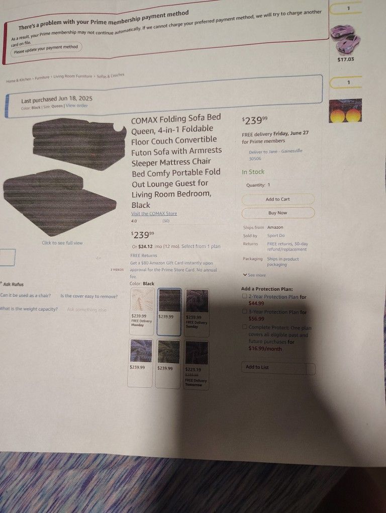 Futon Queen Size