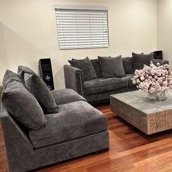 Z Gallerie Sofa & Loveseat