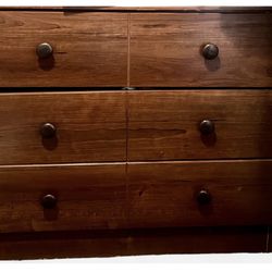 Dresser and headboard 