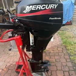 Mercury 9.9hp Outboard Motor 4stroke Long Shaft 