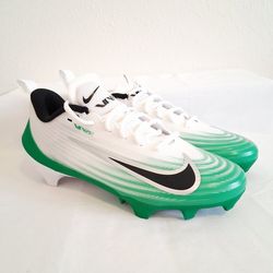 Nike Vapor Speed 3 White Green Football Cleats