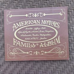 AMERICAN MOTORS FAMILY ALBUM, First Edition, 1969, Collectible. Good