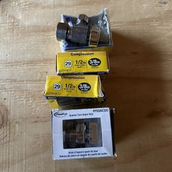 Brass craft And Profile Angle Stops 7 CT