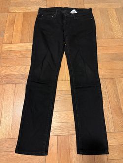 Levi's Slight Curve Skinny Jeans Black 28x32