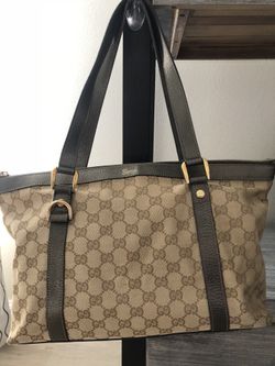 GUCCI TRIM MONOGRAM Shoulder BAG