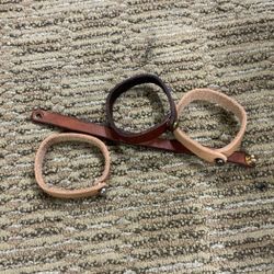 Handmade leather bracelets 