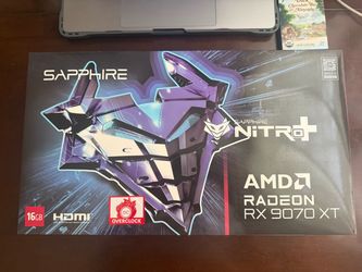 Brand New / Factory Sealed / Sapphire NITRO+ RX 9070 XT OC 16GB