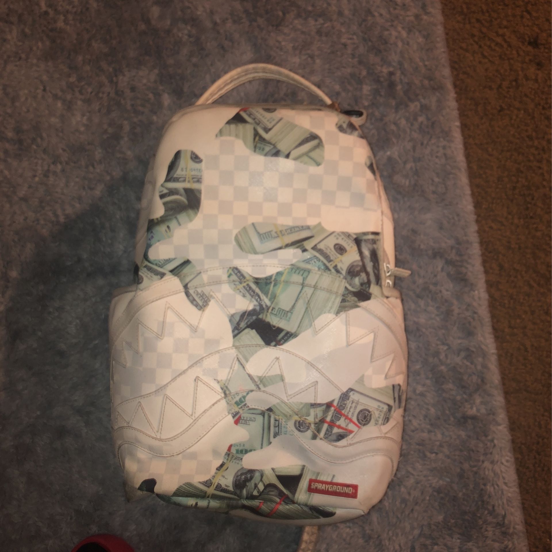 Exclusive Money Shark Spray Ground Backpack 80$$$$