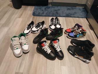 Lot of 6 Pairs 1 pair air max Air Jordan Sneakers Sz 7