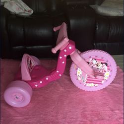 Pink Minnie Mouse 3wheel Bike