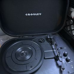 Portable Crosley Record Player