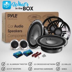 New Pyle Car Audio Component Speaker Kit 
