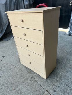 5 Drawers dresser available in different colors