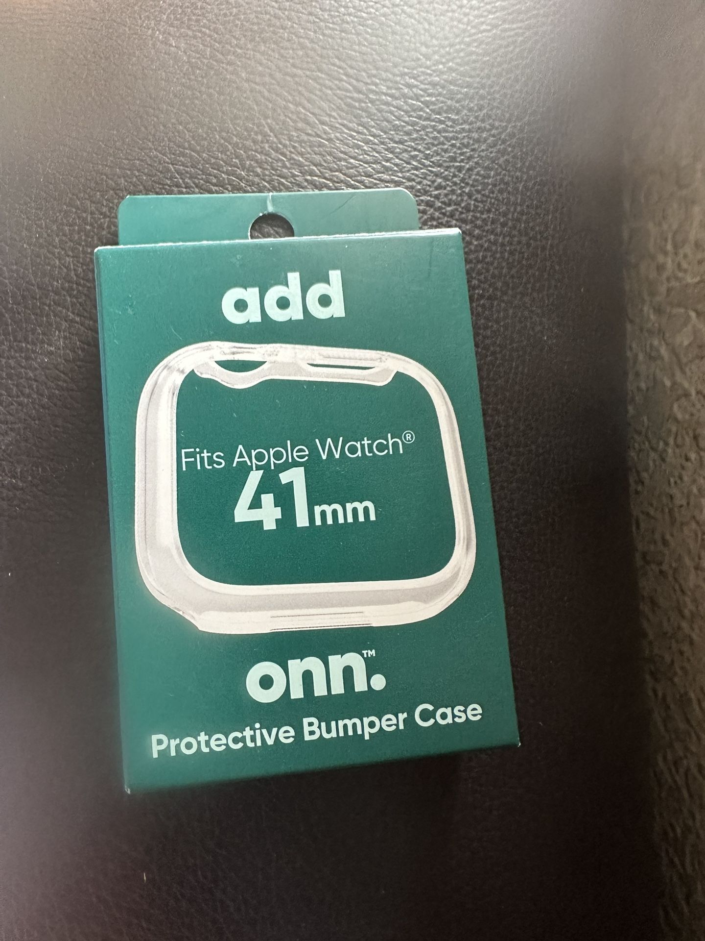 ONN Apple Watch Protective Bumper Case Clear