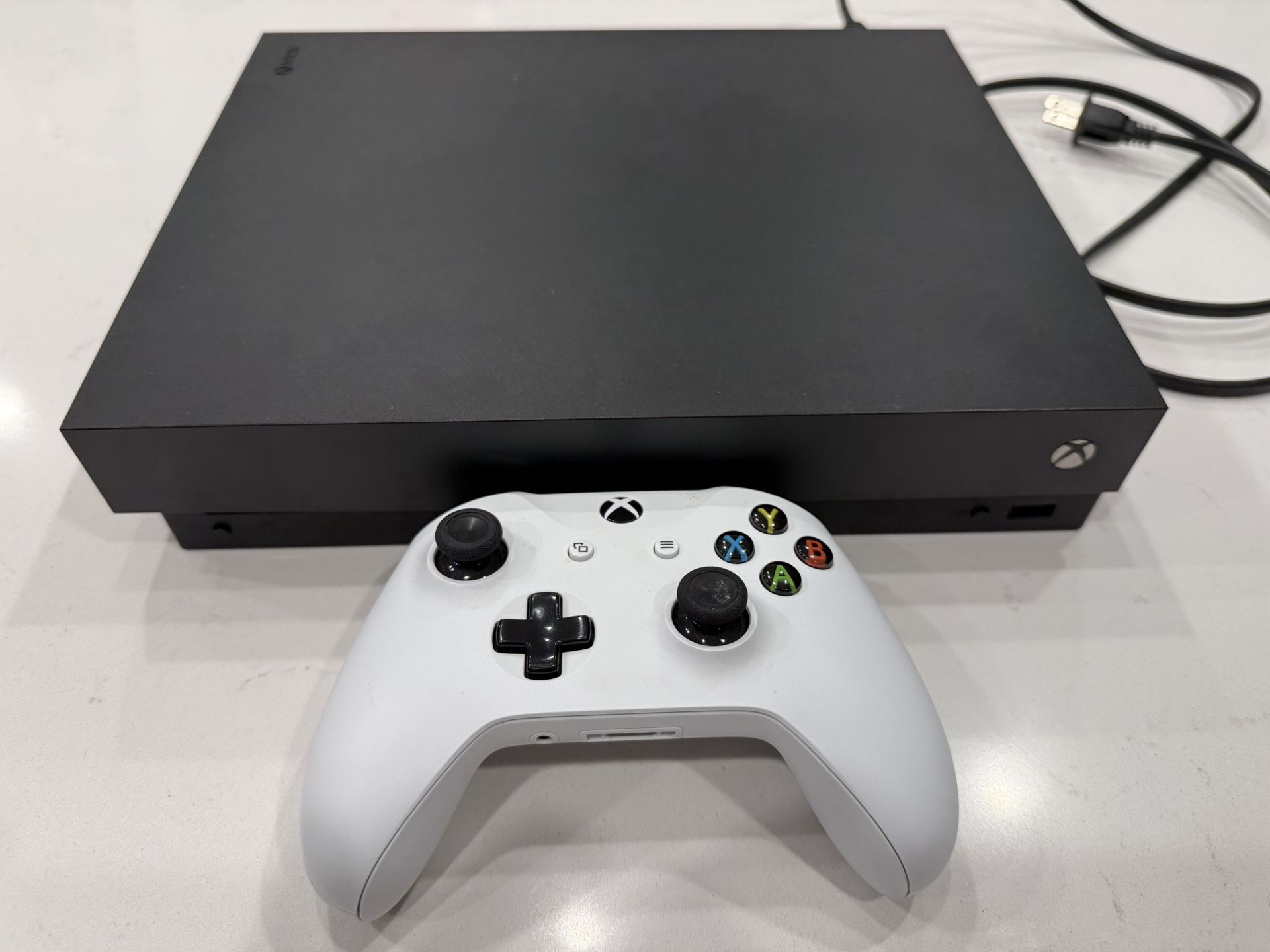 Microsoft Xbox One X With Controller