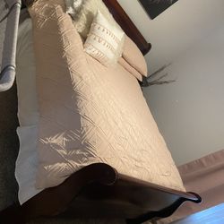 Cherry Wood Bedframe 