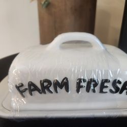 Farm Fresh Butter Dish