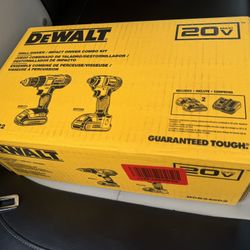 DeWalt Drill and Impact Driver Combo Kit 
