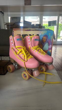 Impala Rollerskates Pink/Yellow Women's Size 9