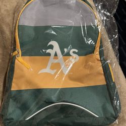 A’s Baseball Backpack
