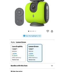 XbotGo Chameleon Soccer Cámara 