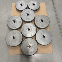 Lot Of Vintage Challenger Orbatron Weight Plates 
