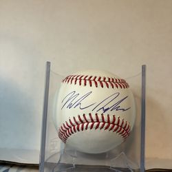 Nolan Schanuel signed autographed baseballs