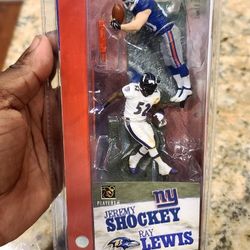 Jeremy Shockey & Ray Lewis Figure