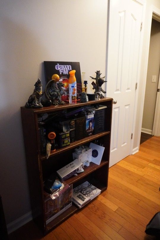Antique Books Shelf