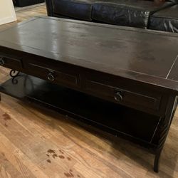Distressed Matching Coffee Table And EndTable From Hobby Lobby 
