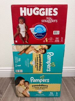 Huggies/Pampers Diapers