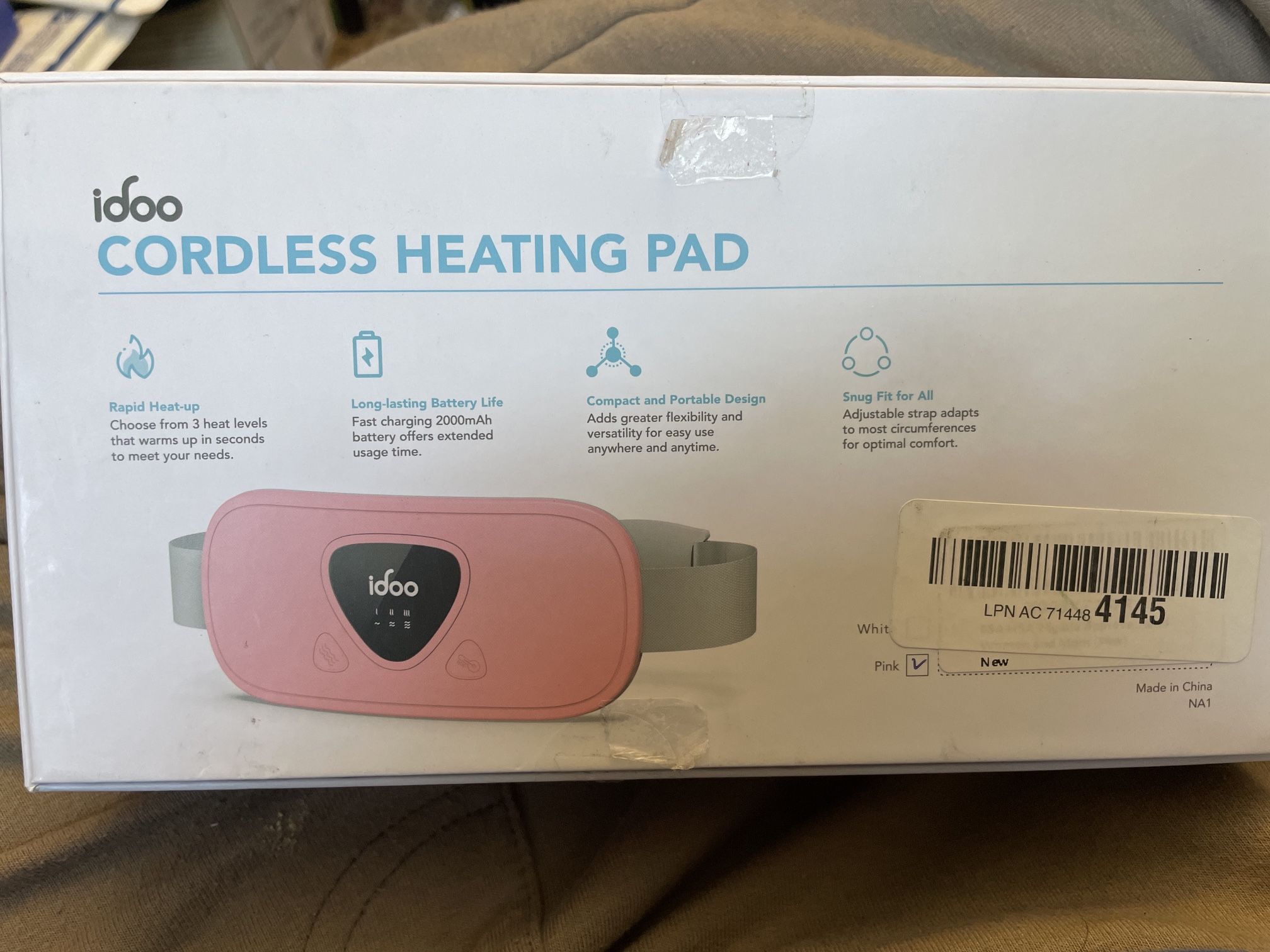iDoo Cordless Heating Pad
