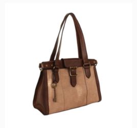 Fossil Revival East/West Satchel