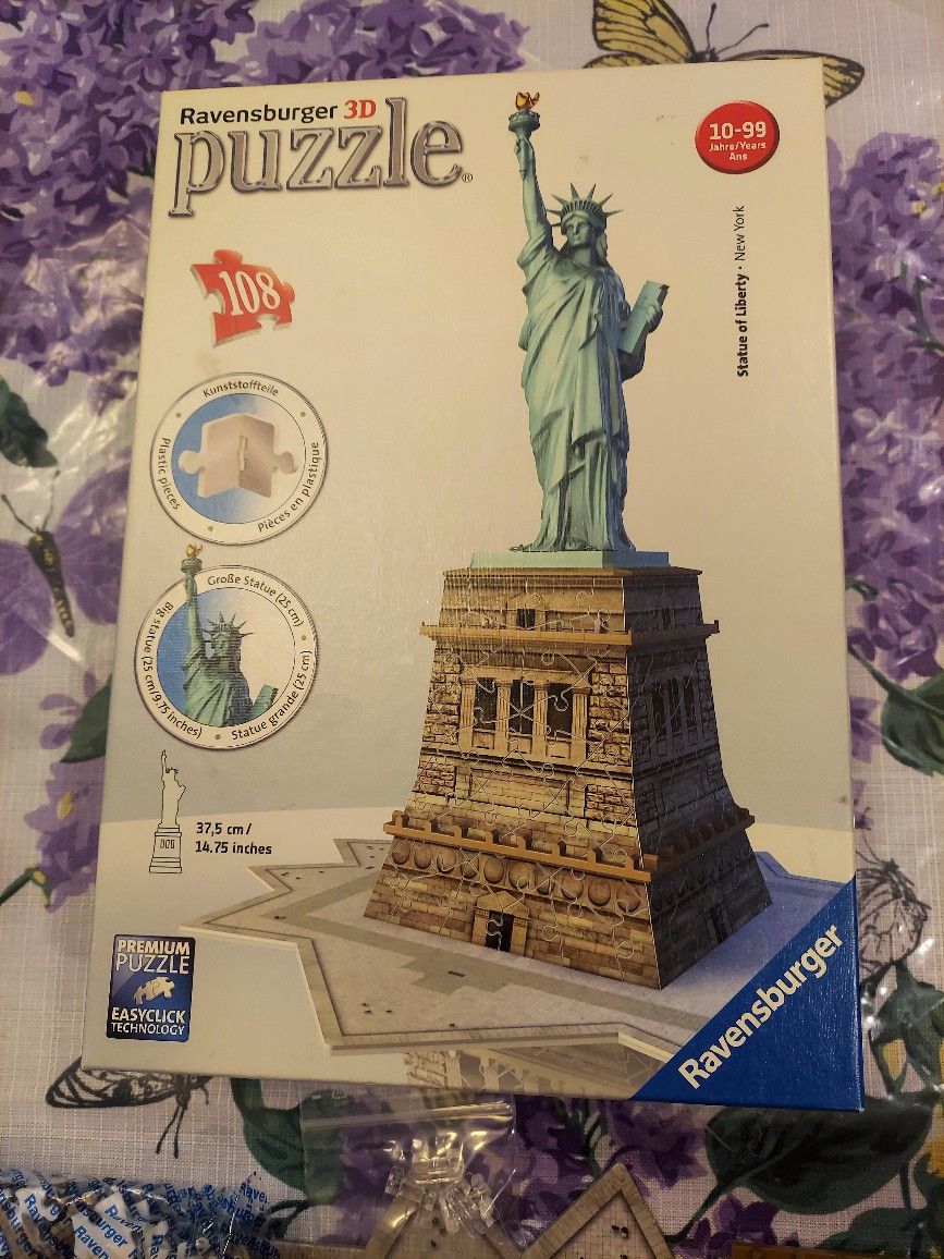 Ravensburger Statue of Liberty 3d Model