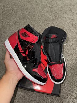 Jordan 1 Patent Bred Size 8 Brand New 