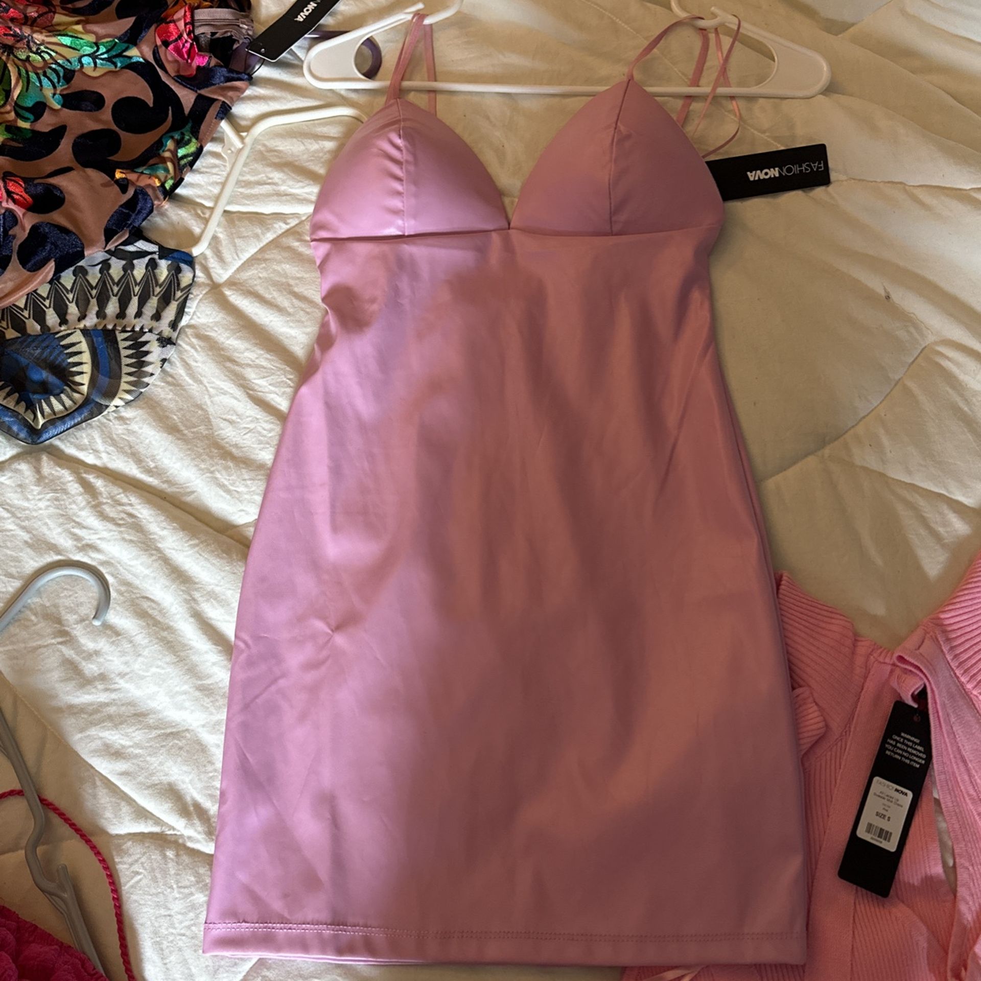 New FN Pink Dresses