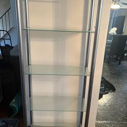 Glass Metal Shelves 