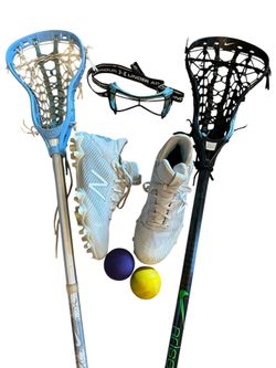 Starter Lacrosse Kit Lacrosse Shoes Stick Googles And Balls 