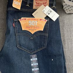 Men’s Levi’s 501 38 x 32 NEW