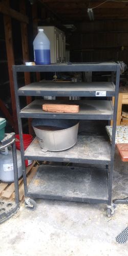 Metal Rolling Rack