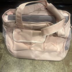 Light Pink Small Dog Or Cat Carrier