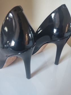 Jessica Simpson Black Patent Pump Shoes Size 7 5
