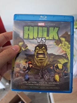 Hulk Vs. Blu-Ray (Hulk vs. Thor and Hulk vs. Wolverine double feature)