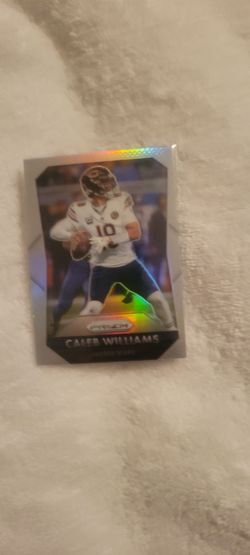 Caleb Williams Panini Prizm Silver Holo Football Card