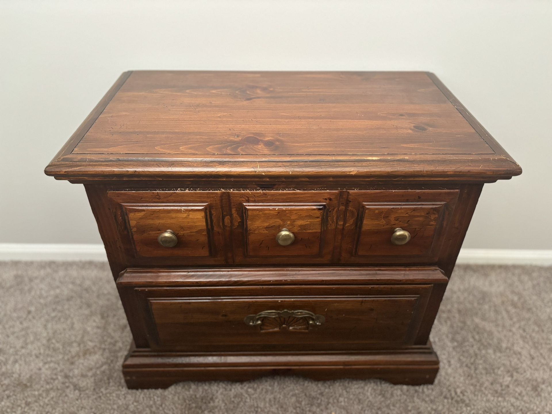 Antique Wooden Night Stand