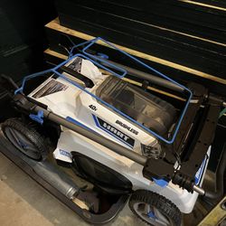 HART 40-Volt 20-inch Self-Propelled Battery-Powered Brushless Mower