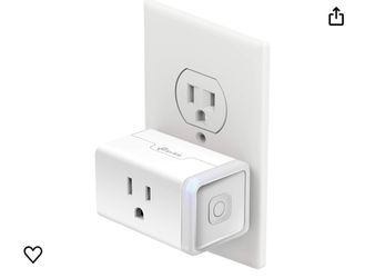 Kasa Smart Plug Mini with Energy Monitoring, Smart Home Wi-Fi Outlet Works with Alexa, Google Home & IFTTT, Wi-Fi Simple Setup, No Hub Required (KP115